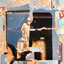 Le Ruban paper, transfer, acrylic, 'Le Ruban'