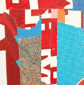paper collage, 'Paris Papers 15'