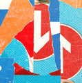 paper collage, 'Paris Papers 16'