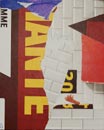 paper collage, 'Paris Papers II #3'