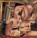 Pieces of Me paper collage, 'Pieces of Me'